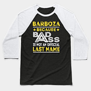 BARBOZA Baseball T-Shirt